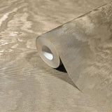 Shimmering Moire Taupe by Antonina Vella Textured Wallpaper – York Designer Series MA34922
