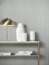 Shimmering Moire Silver by Antonina Vella Textured Wallpaper- York Designer Series MA34923