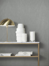 Shimmering Moire Pewter by Antonina Vella Textured Wallpaper- York Designer Series MA34924