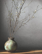 Hudson Pewter by Antonina Vella Hammered Metal Wallpaper – York Designer Series MA34957