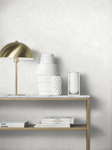 Marquetry White by Antonina Vella Tile Wallpaper- York Designer Series MA35508