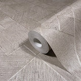 Marquetry Grey by Antonina Vella Tile Wallpaper – York Designer Series MA35510