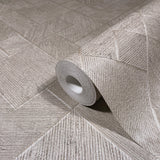 Marquetry Grey by Antonina Vella Tile Wallpaper – York Designer Series MA35510