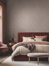 Marquetry Grey by Antonina Vella Tile Wallpaper – York Designer Series MA35510