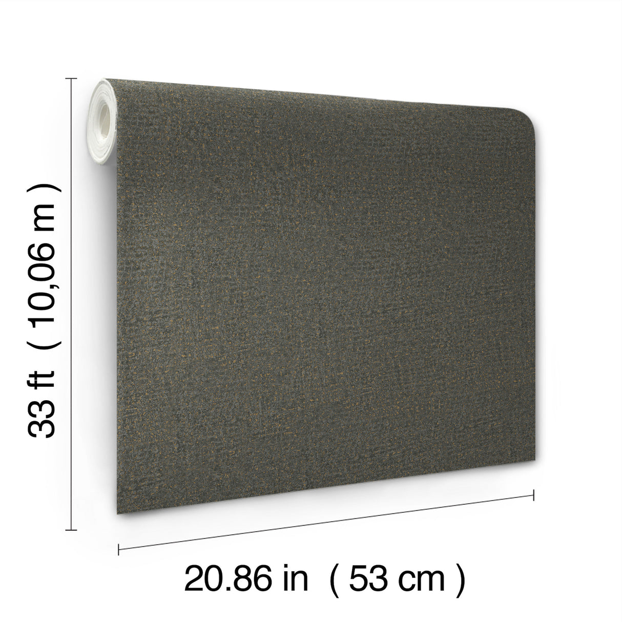 Garden Stone Charcoal by Antonina Vella Textured Wallpaper- York Designer Series MA35520