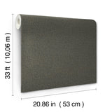 Garden Stone Charcoal by Antonina Vella Textured Wallpaper- York Designer Series MA35520