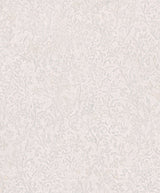 Sculpted Floral Aqua Relief Wallpaper by Antonina Vella