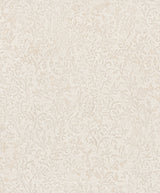 Sculpted Floral Beige Relief Wallpaper MA35531 by Antonina Vella