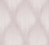 Starfall Mauve Metallic Ikat Wallpaper by Antonina Vella – York Designer Series MA35802