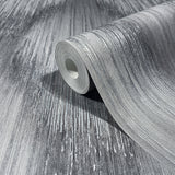 Starfall Pewter by Antonina Vella Metallic Ikat Wallpaper – York Designer Series MA35804