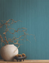 Indra Teal by Antonina Vella Striated Wallpaper – York Designer Series MA35838