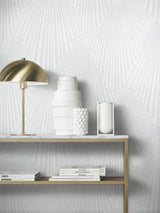 Lumiere White by Antonina Vella Deco Geo Wallpaper- York Designer Series MA35845