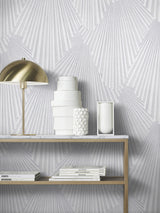 Lumiere Off-White by Antonina Vella Deco Geo Wallpaper – York Designer Series MA35846