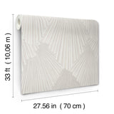 Lumiere Champagne by Antonina Vella Deco Geo Wallpaper- York Designer Series MA35847