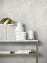 Lumiere Champagne by Antonina Vella Deco Geo Wallpaper- York Designer Series MA35847