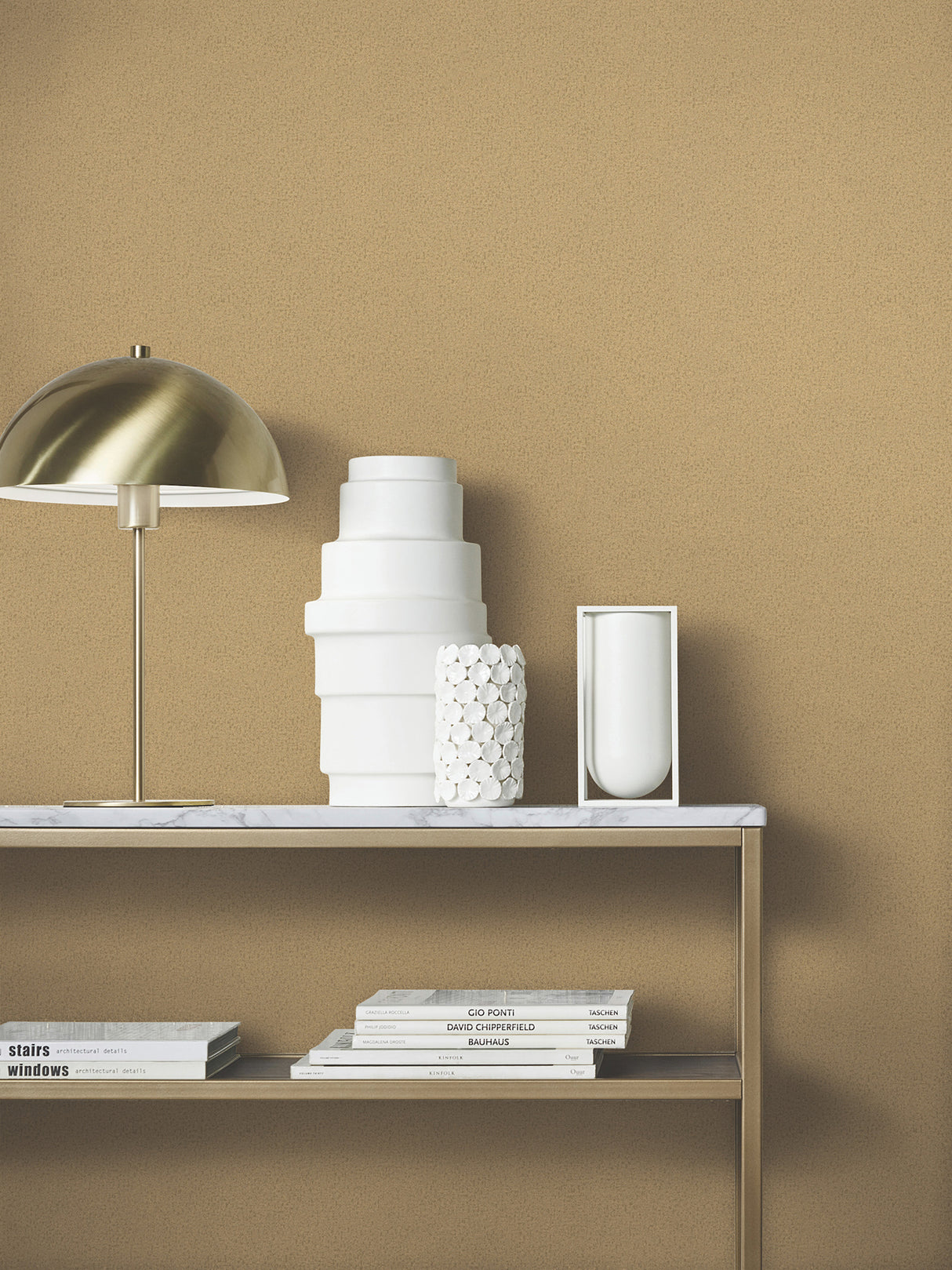 Eastwind Gold by Antonina Vella Texture Wallpaper – York Designer Series MA35852