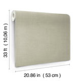 Vava Pinje Green Smoke by York Wallcoverings Textured Solid Wallpaper – York Wallcoverings MB16022