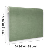 Vava Smaragd Dark Green by York Wallcoverings Non Woven Wallpaper – York Wallcoverings MB16040