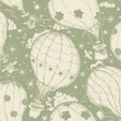Ballongerna Green hot air balloon wallpaper – York Wallcoverings MB29004