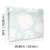 Ballongerna Light Blue by York Wallcoverings Wallpaper – York Wallcoverings MB29005