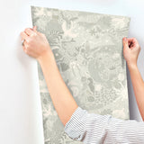 Havet Light Blue by York Wallcoverings Whimsical Sea Animals Wallpaper – York Wallcoverings MB29017