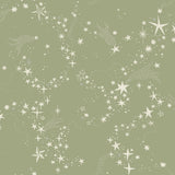 Stjarnhimmel Green Wallpaper by York Wallcoverings