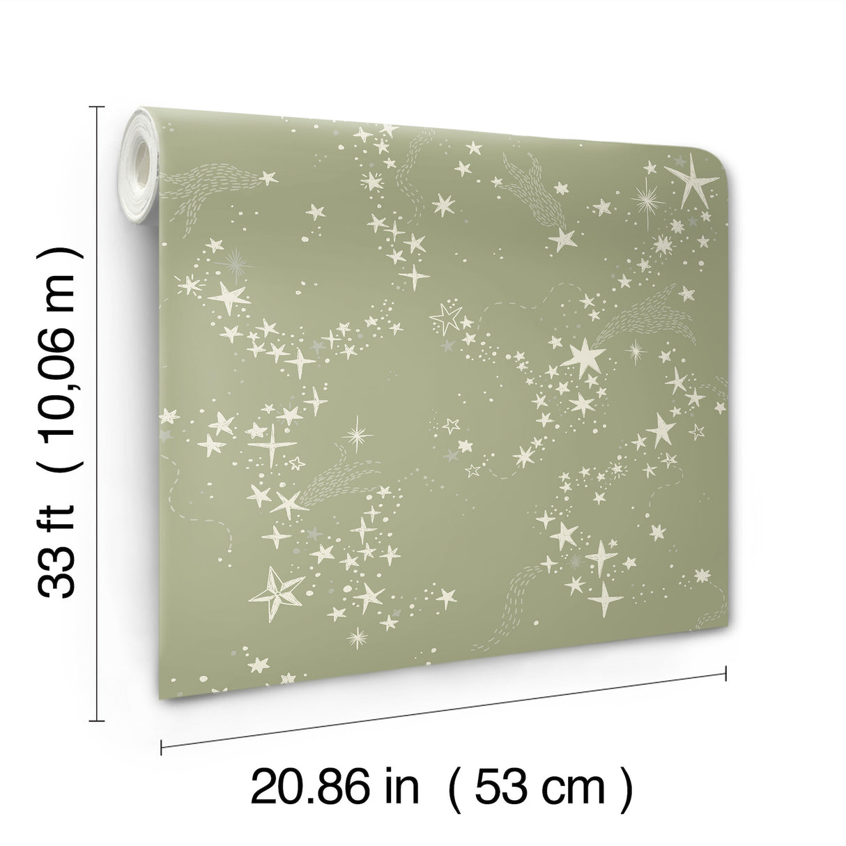 Stjarnhimmel Green by York Wallcoverings Wallpaper – York Wallcoverings MB29022