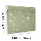 Stjarnhimmel Green by York Wallcoverings Wallpaper – York Wallcoverings MB29022