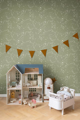 Stjarnhimmel Green by York Wallcoverings Wallpaper – York Wallcoverings MB29022