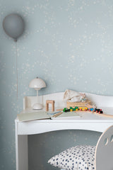 Stjarnhimmel Light Blue by York Wallcoverings Starry Night Wallpaper – York Wallcoverings MB29023