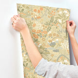 Taget Yellow by York Wallcoverings Botanical Wallpaper – York Wallcoverings MB29030
