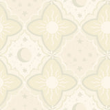 Sol & Mane Beige Wallpaper by York Wallcoverings - MB29031