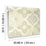 Sol & Mane Green by York Wallcoverings Non Woven Wallpaper – York Wallcoverings MB29033