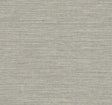 Beachgrass faux grasscloth wallpaper in Black Sands with fine horizontal woven texture