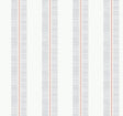 Beach Towel wallpaper in Pink Sunset with vertical coastal stripes in soft grey and pink on a matte paper ground.