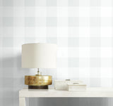 Picnic Plaid White Sands by Beach House Plaid Wallpaper – Seabrook Designs MB31900
