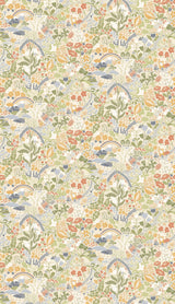 Taget Light Green Wall Mural by York Wallcoverings, 4-panel non woven mural