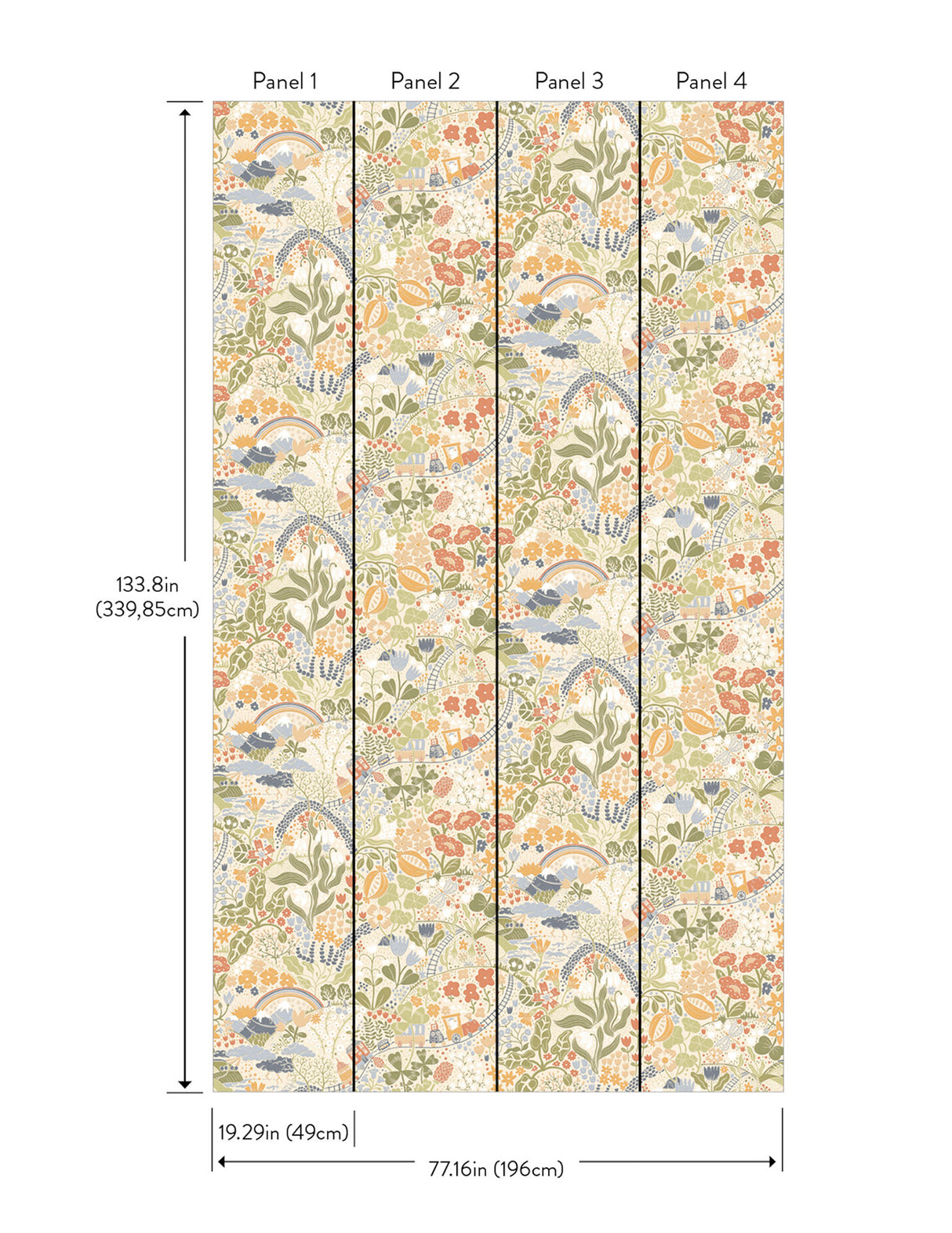 Taget Light Green by York Wallcoverings Wall Mural – York Wallcoverings MBRD29036