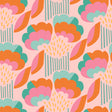 Retro Esme Pink Peel and Stick Wallpaper by NuWallpaper x Megan Carter - MCS6401