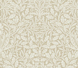 Acorn Wheat Peel and Stick Wallpaper by WallPops Morris and Co. - MCS6589