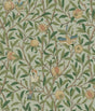 Bird and Pomegranate Bayleaf and Forest Peel and Stick Wallpaper by WallPops x Morris and Co. - MCS6592