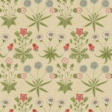 Daisy Fennel and Rose Peel and Stick Wallpaper by WallPops Morris and Co. - MCS6594