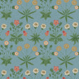 Daisy Wedgwood and Coral Peel and Stick Wallpaper by WallPops x Morris and Co. - MCS6596