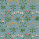 Daisy Wedgwood and Coral Peel and Stick Wallpaper by WallPops x Morris and Co. - MCS6596
