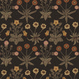 Daisy Chocolate and Paprika Peel and Stick Wallpaper by WallPops x Morris and Co. - MCS6598
