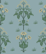 Meadow Sweet Woad and Forest Peel and Stick Wallpaper by WallPops Morris and Co. - MCS6604