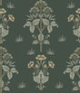 Meadow Sweet Bayleaf and Manilla Peel and Stick Wallpaper by WallPops - MCS6608