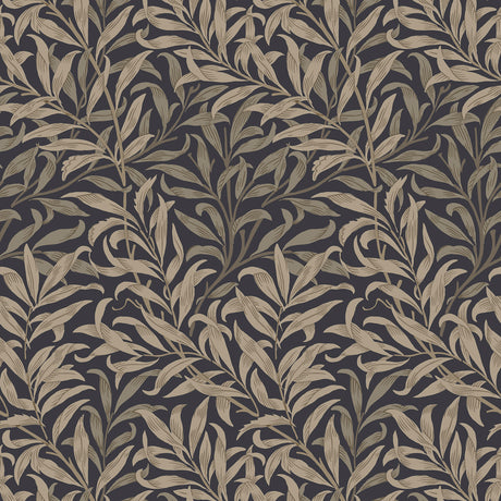 Willow Boughs Charcoal Peel and Stick Wallpaper by WallPops x Morris & Co - MCS6621