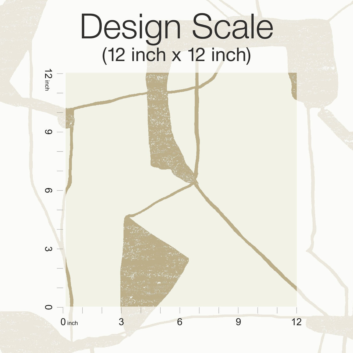 Abstract Geo Cream & Gold Wallpaper with Metallic Geometric Pattern - Antonina Vella MD7113SAM