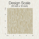 Metallic Cascade Neutrals & Gold Wallpaper with Metallic Textured Brushstroke Pattern - York MD7152